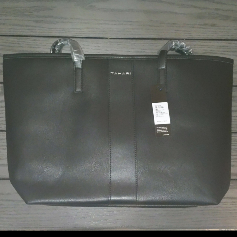 Tahari Tote Bag Kristen Black - NWT